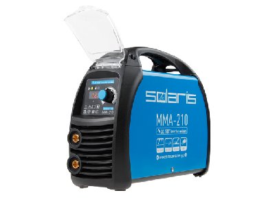 Инвертор сварочный 230В; 20-210 А; 70В; электроды диам. 1.6-4.0 мм MMA-210 Solaris