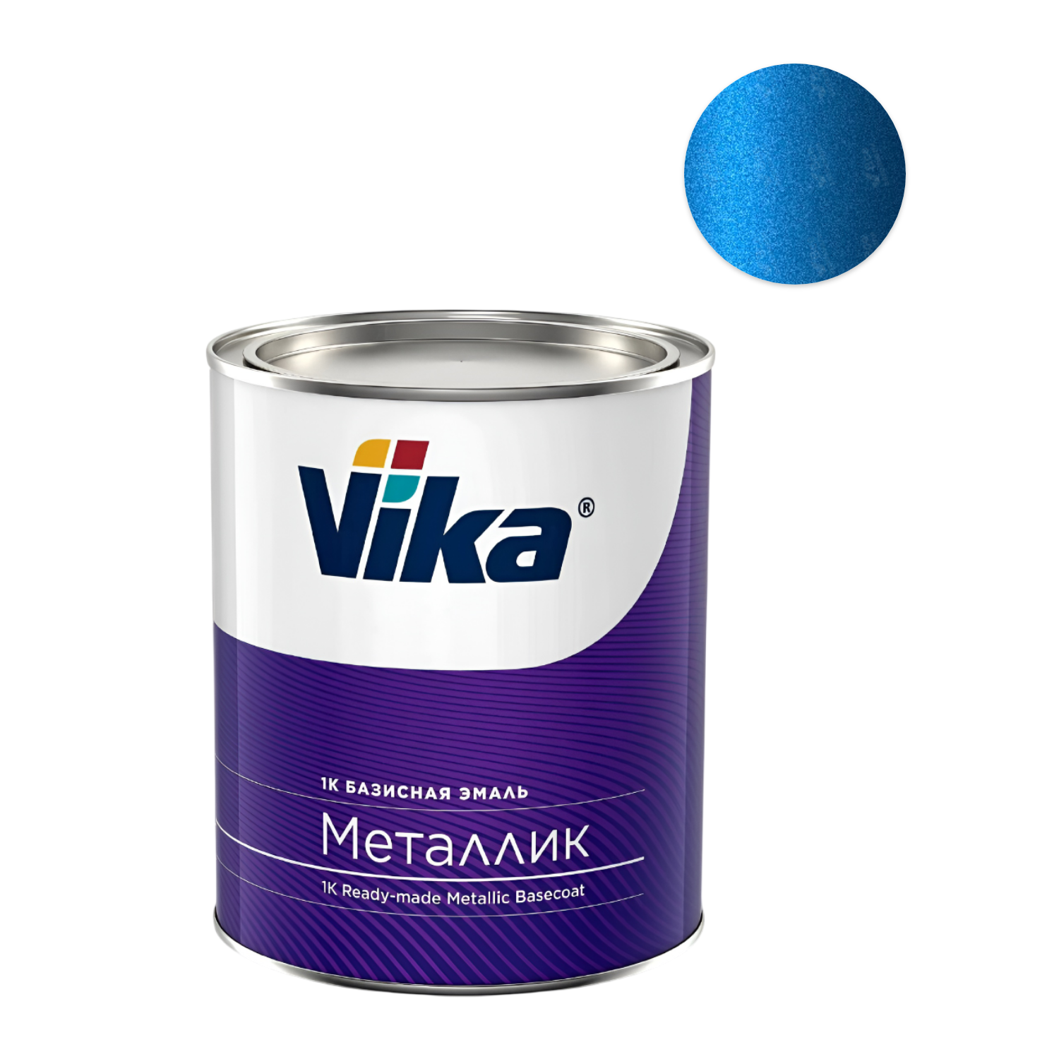 412 Регата автоэмаль металлик 0,75кг Vika