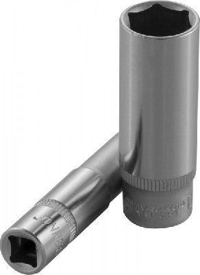 Головка торцевая глубокая 1/4"DR, 12 мм Jonnesway