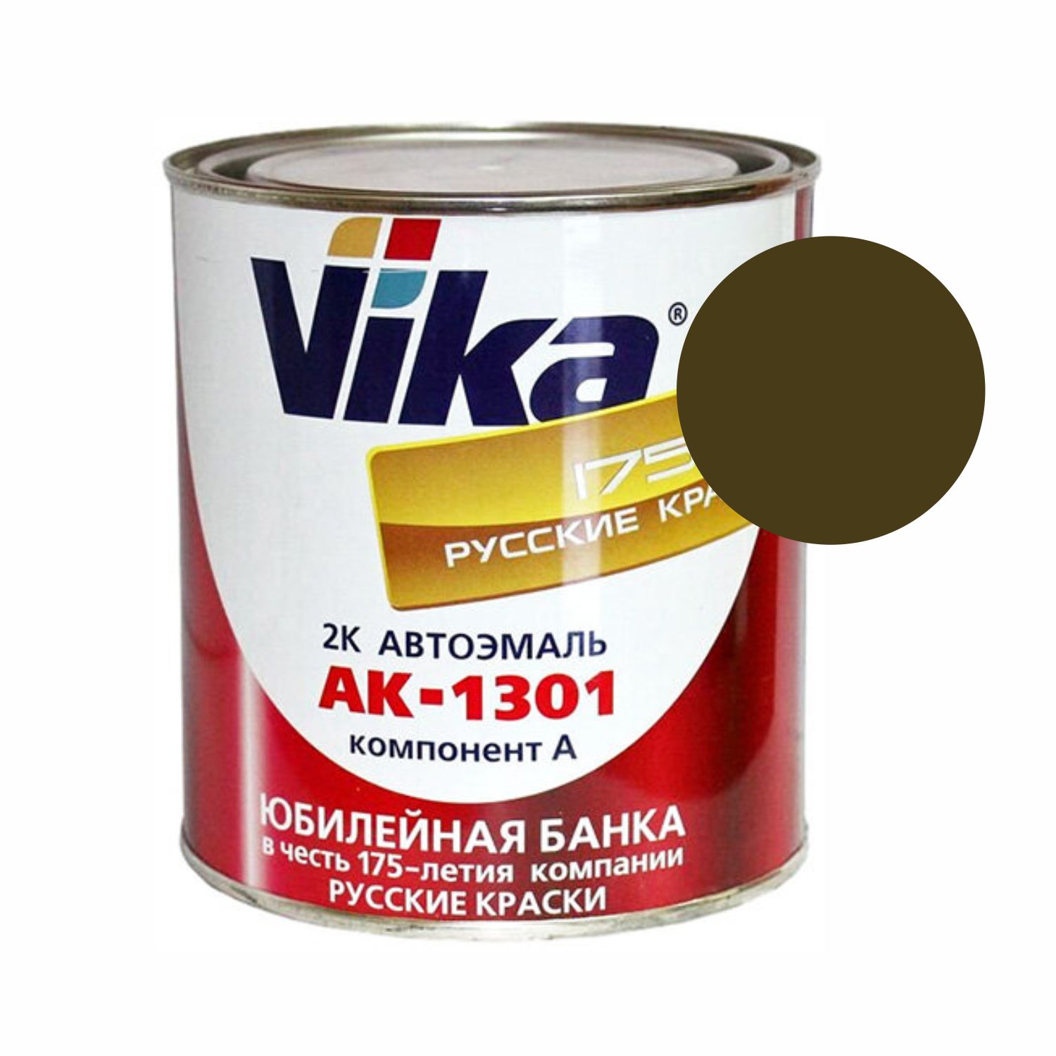 303 автоэмаль ак-1301 защитный (0,85кг) vika