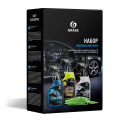 набор автокосметики grass