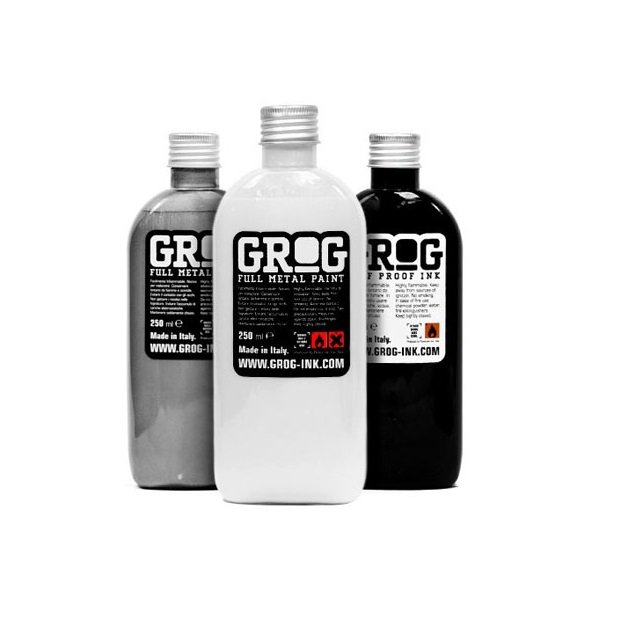 чернила grog lnk paint/ желтый флэш для заправки маркеров 200 мл