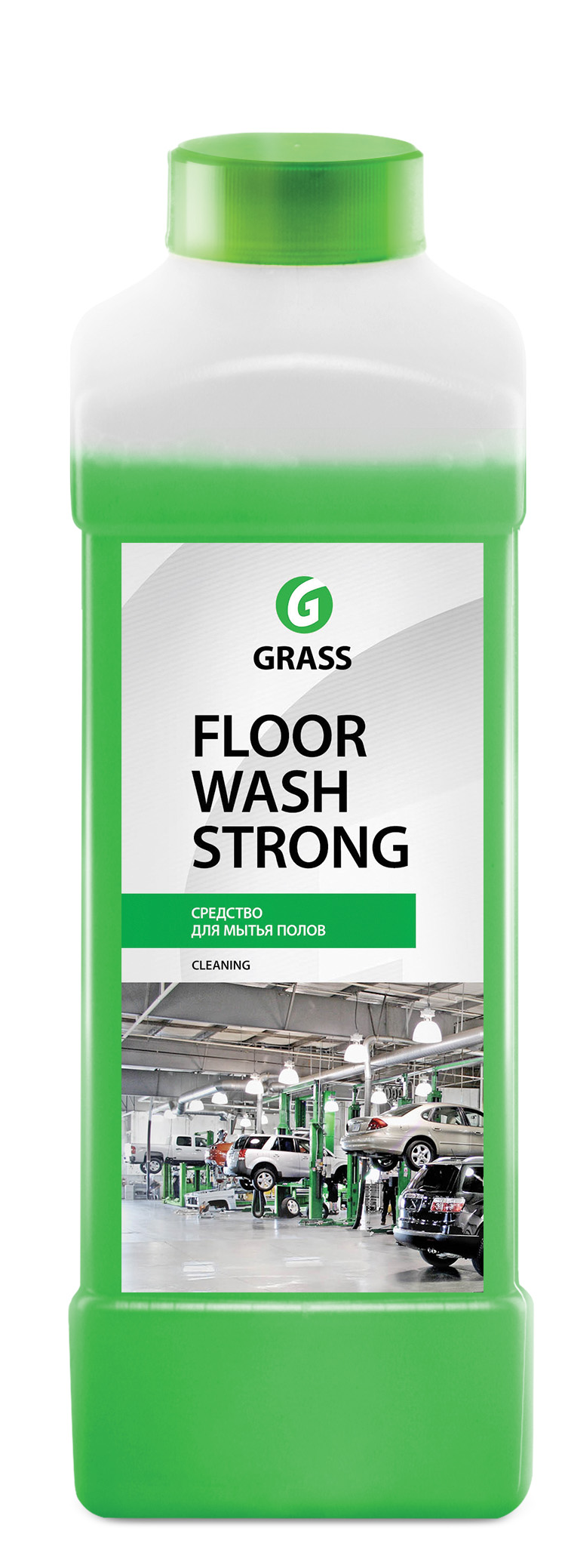 Средство для мытья пола "Floor Wash Strong" (щелочное) 1л GraSS