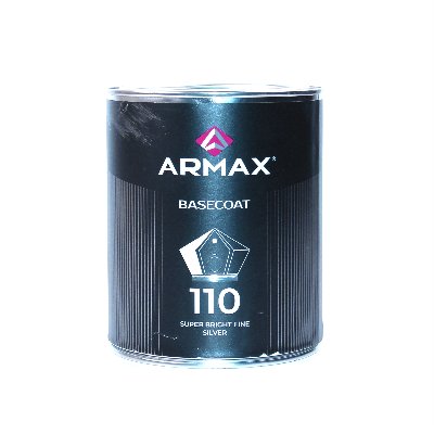 110 SUPER BRIGHT FINE SILVER Эмаль базисная 0,93кг ARMAX