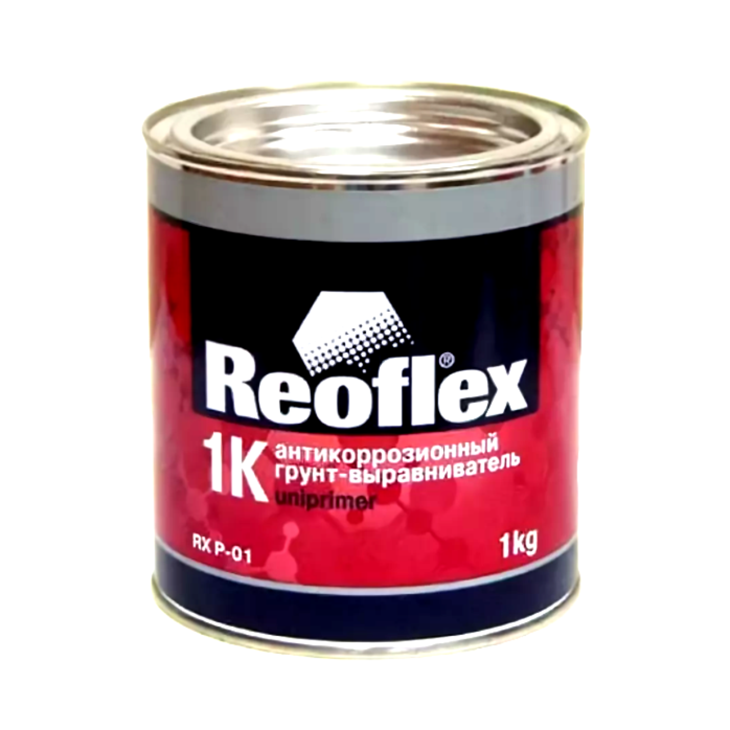 1к алкидный антикоррозионный грунт (uniprimer), серый, reoflex 1кг rx p-01