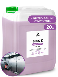 средство щелочное высококонцентрированное "bios k" 22,5кг grass