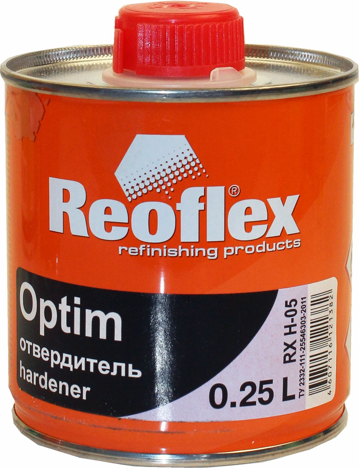отвердитель для лака optim 2+1 0,25л reoflex