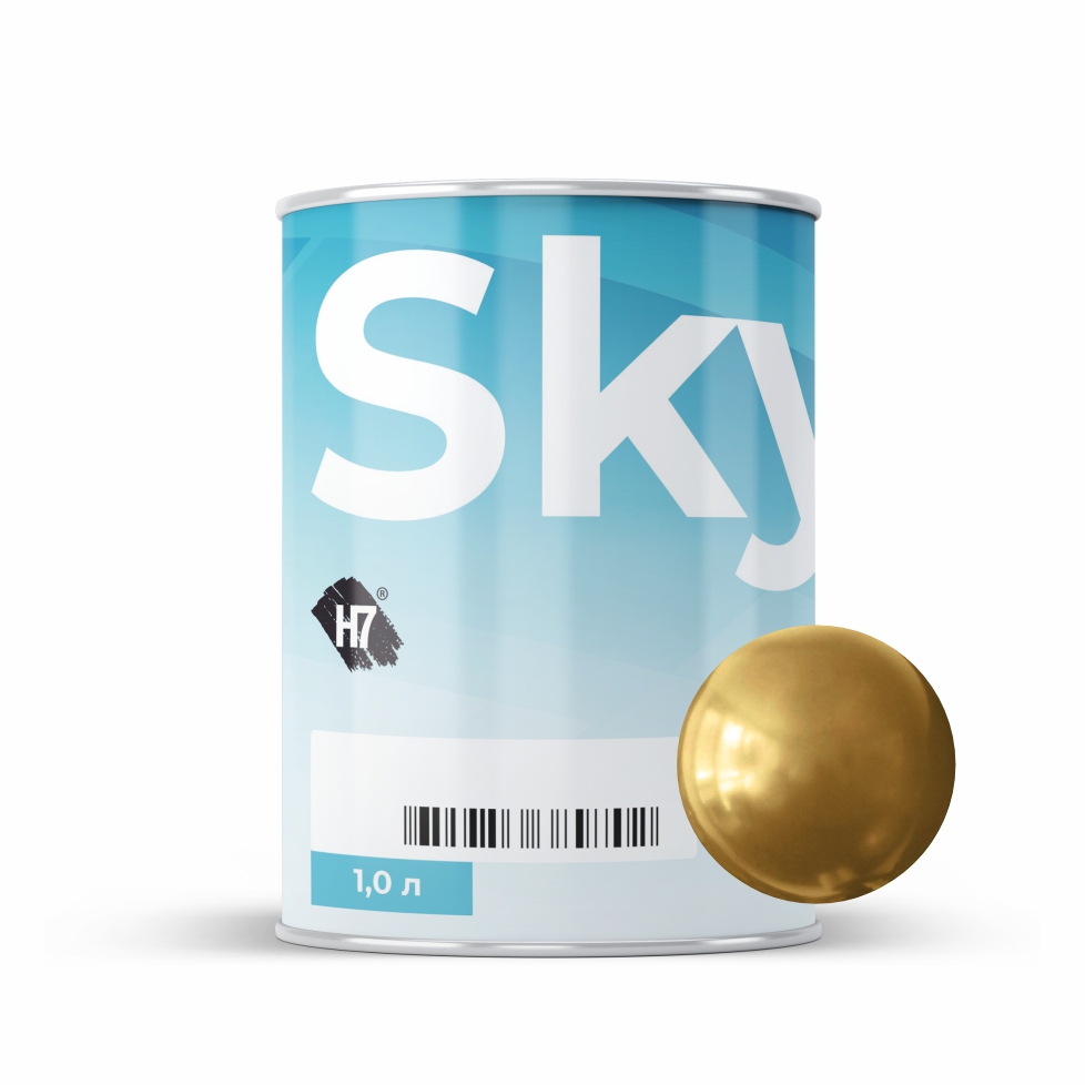 7041 bronze green компонент для подбора автоэмалей базовый 1л skymix h7