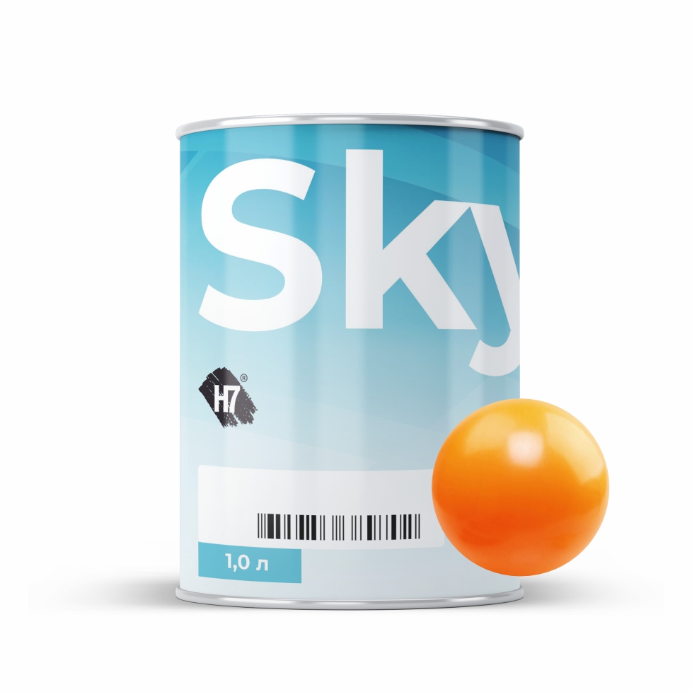 7031 fancy yellow компонент для подбора автоэмалей базовый 1л skymix h7