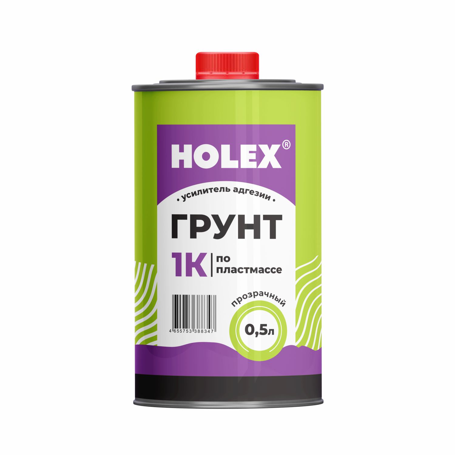 грунт по пластмассе 1к усилитель адгезии прозрачный 0,5 л holex