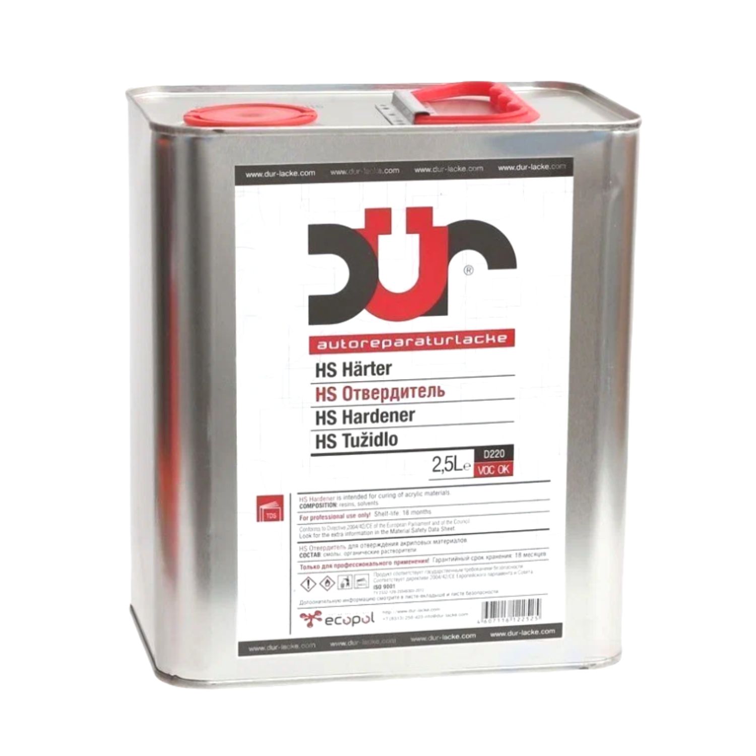 отвердитель uhs (2,5л) dur