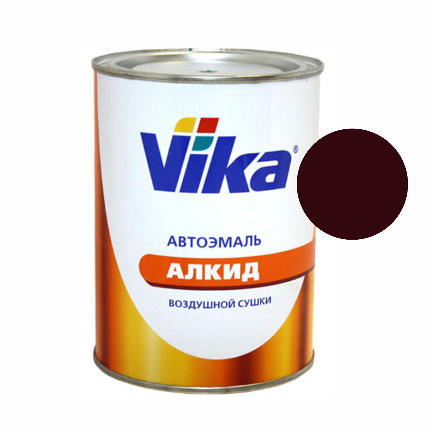 180 гранатовая автоэмаль алкидная 1к vika-60 0,8кг vika