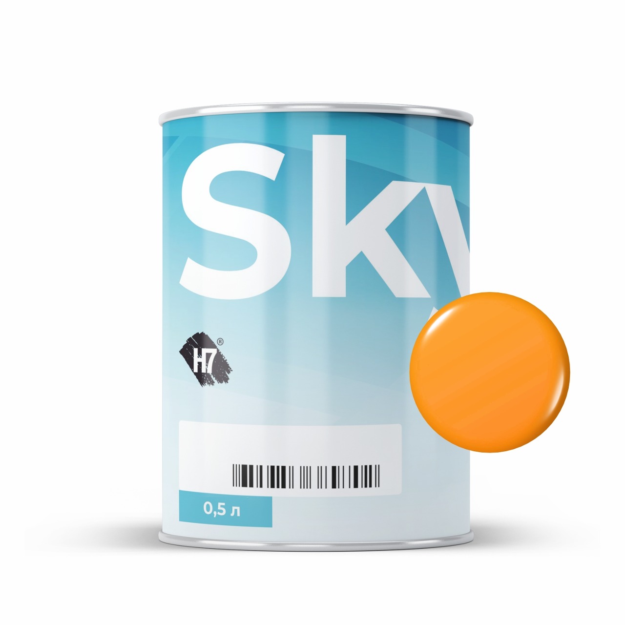 70322 yellow компонент для подбора автоэмалей базовый 1л skymix h7