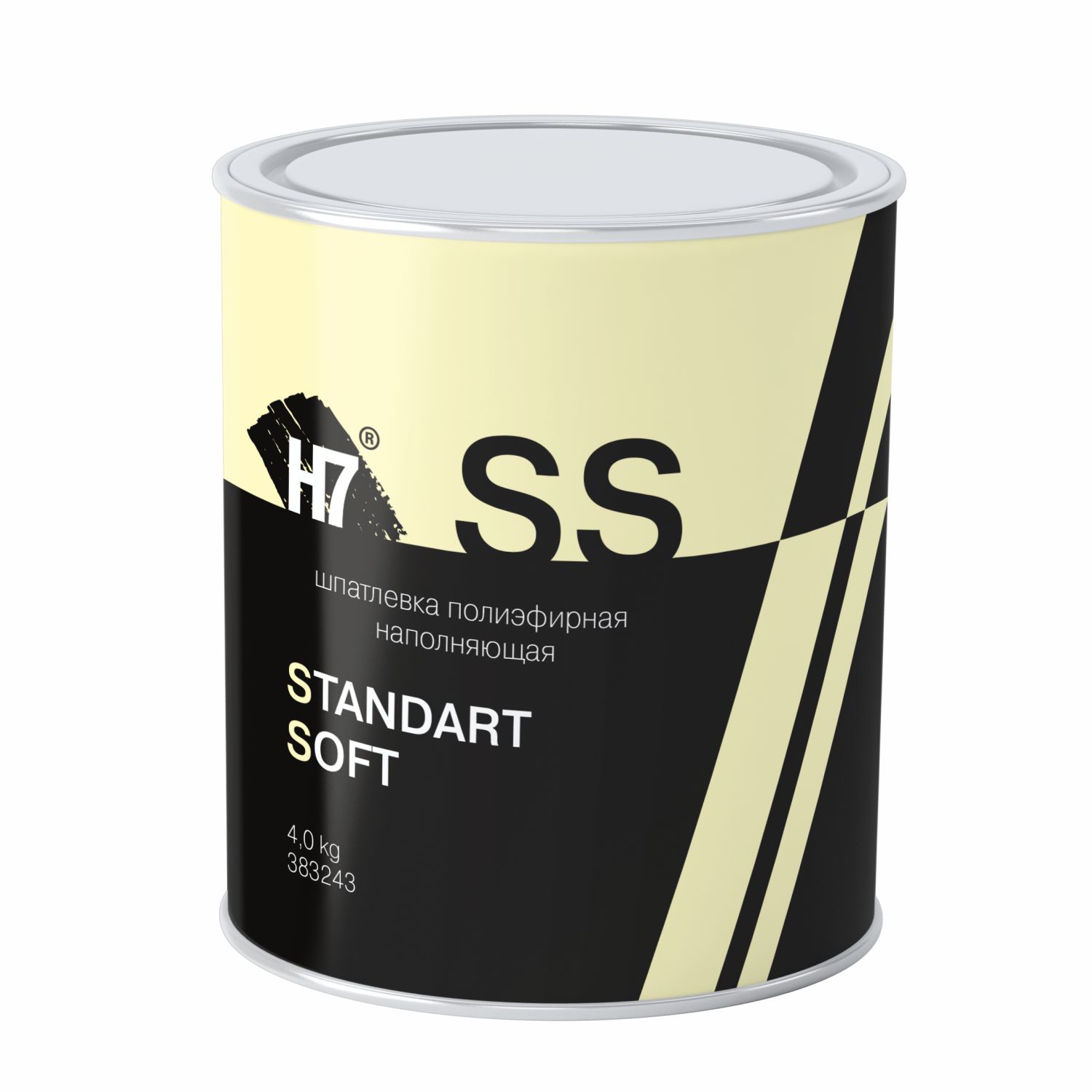 шпатлевка полиэфирная наполняющая standard soft 4кг н7