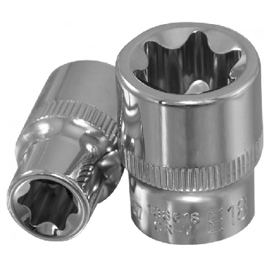 Головка торцевая 1/2" DR внешний TORX E18 OMBRA