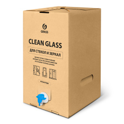 Чистящее средство для стекол и зеркал "Clean Glass" лесные ягоды 20кг 20л GraSS***