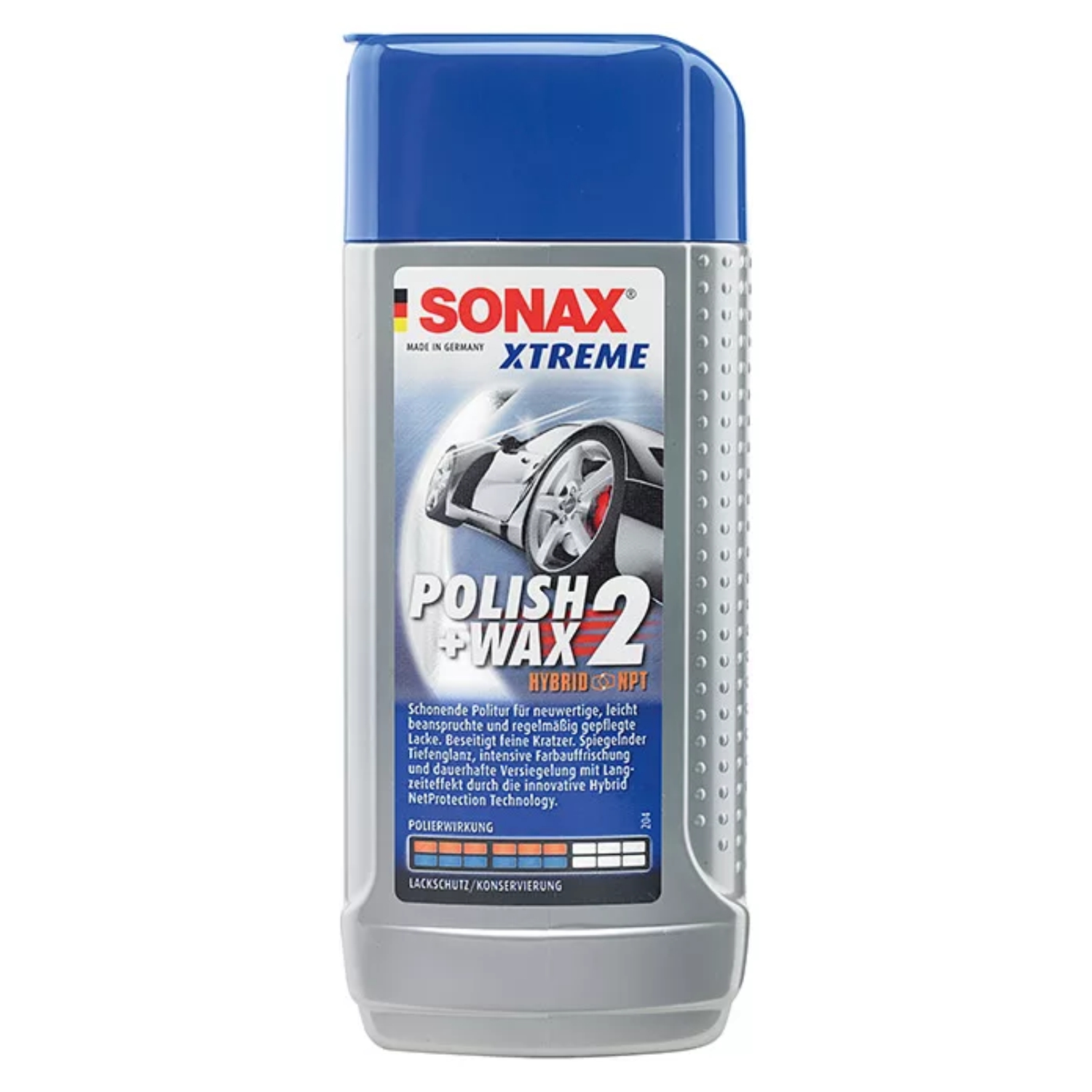 полироль №2 nanopro для новых покрытий 0,25л xtreme sonax