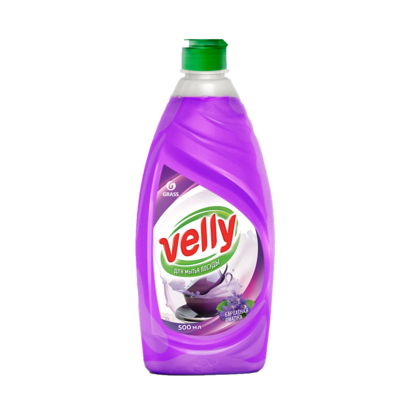 Средство для мытья посуды «Velly» бархатная фиалка 0,5л GraSS