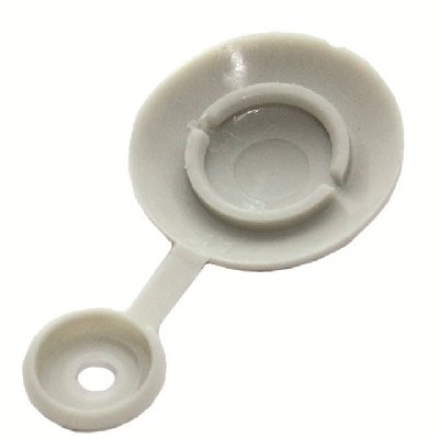 40022-1 (22# Light Gray) клипса фигурная пластиковая