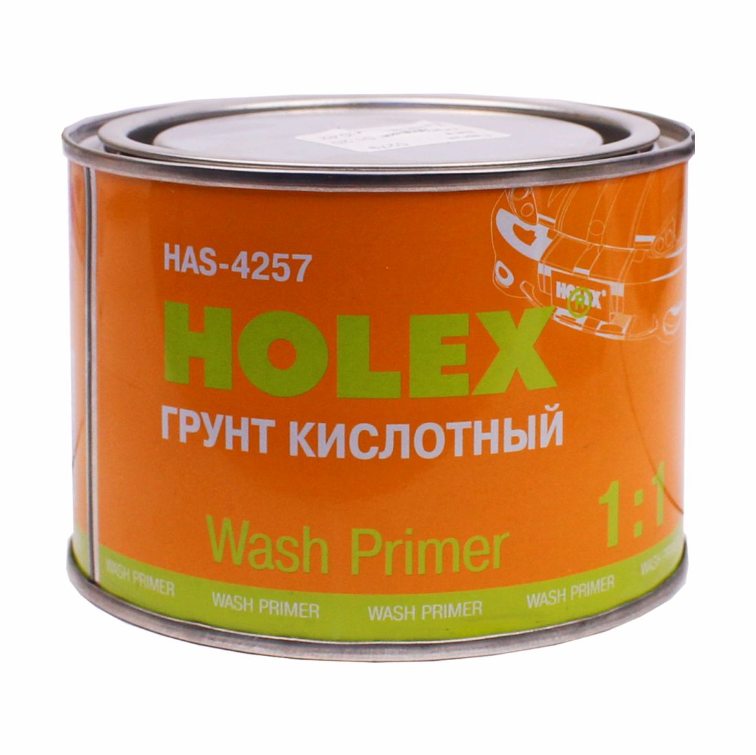 грунт кислотный wash primer 1:1 0,5 л holex