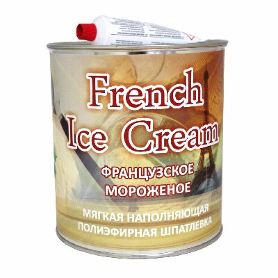 Шпатлевка мягкая наполняющая полиэфирная French Ice Cream 2,0 л (3,560 кг) H7