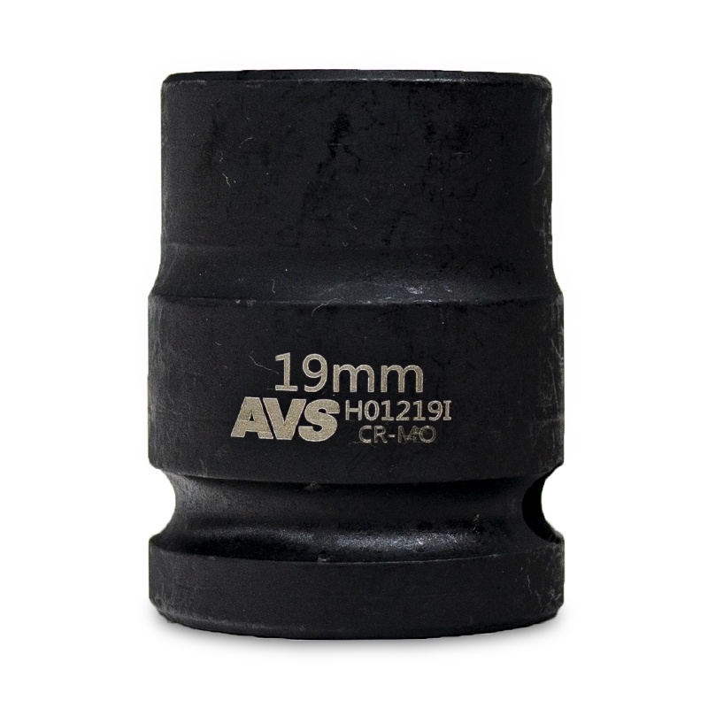 головка торцевая ударная 6-гранная 1/2''dr (19 мм) h01219i avs