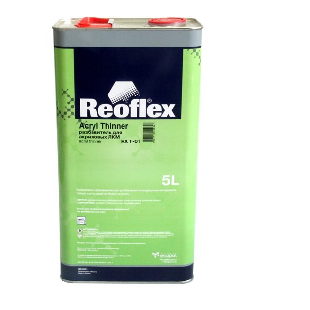 разбавитель для акриловых лкм reoflex 5л