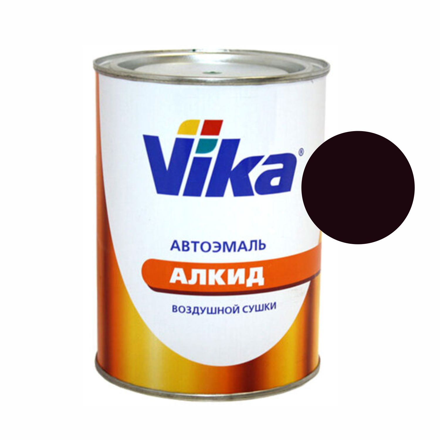 793 темно-коричневая автоэмаль алкидная 1к vika-60 0,8кг vika