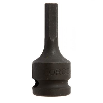 Головка цельная ударная 6-гранная 1/2" 8мм L60мм FORCE