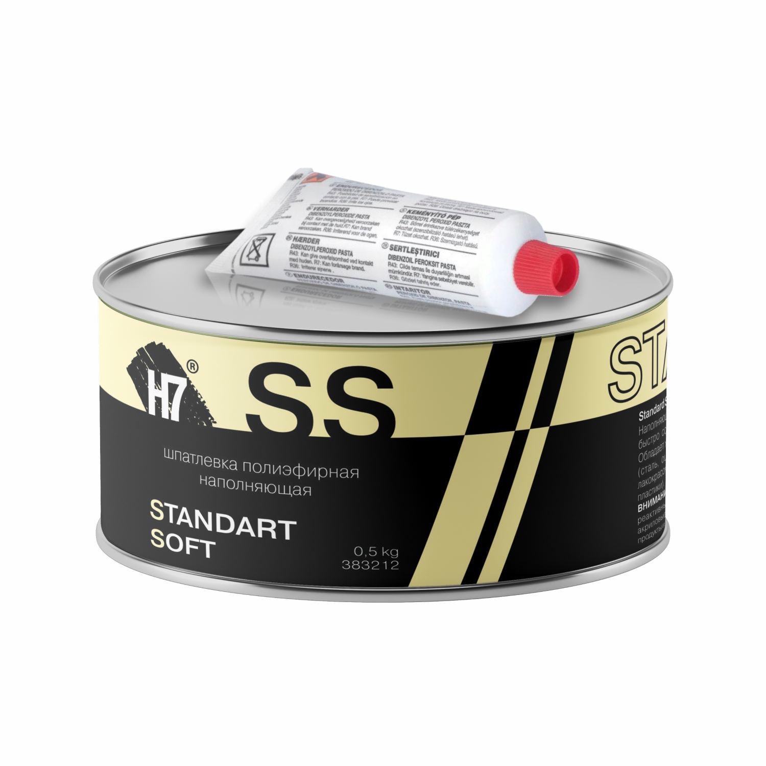 шпатлевка полиэфирная наполняющая standard soft 0,5кг н7