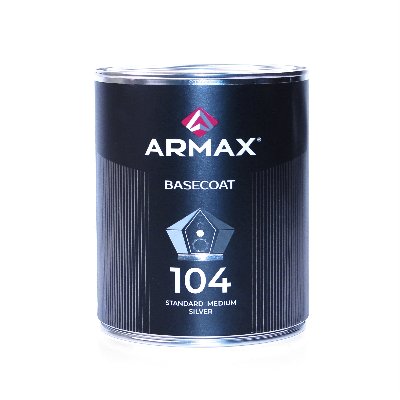 104 STANDARD MEDIUM SILVER Эмаль базисная 0,93кг ARMAX