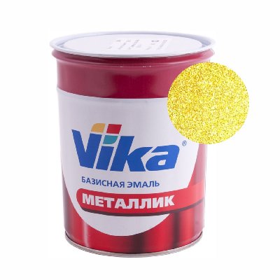 8041 Насыщенно-желтая база автоэмаль металлик ПЛ-1348 (0,9кг)