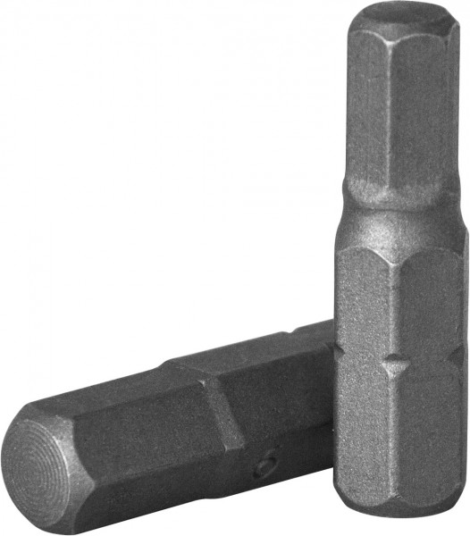 вставка-бита 1/4"dr шестигранная, h6, 25 мм ombra