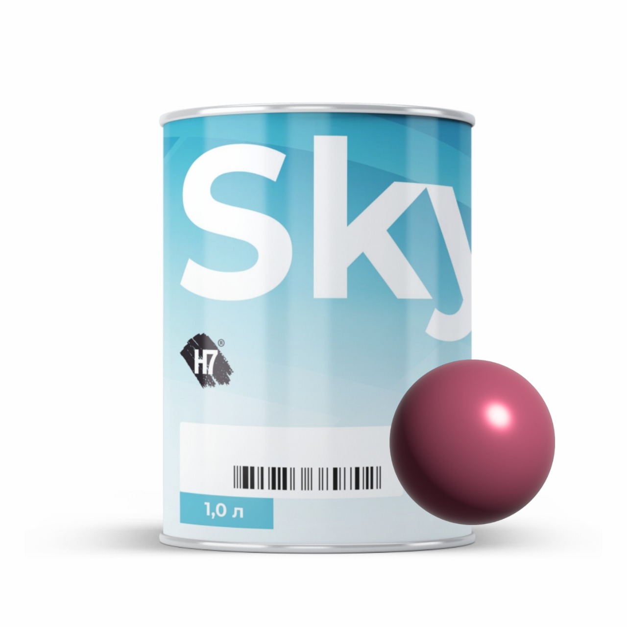 7012 Violet red компонент для подбора автоэмалей базовый 1л SkyMix H7