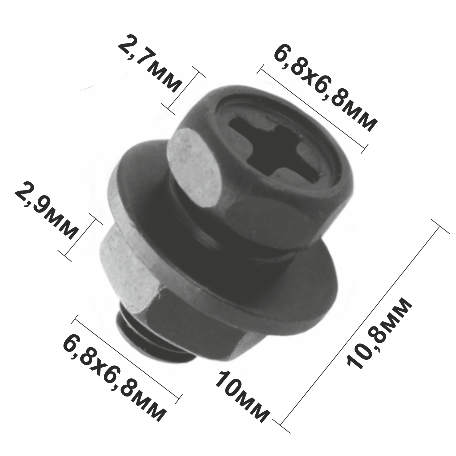 32057 (h2057) автокрепеж металлический nissan