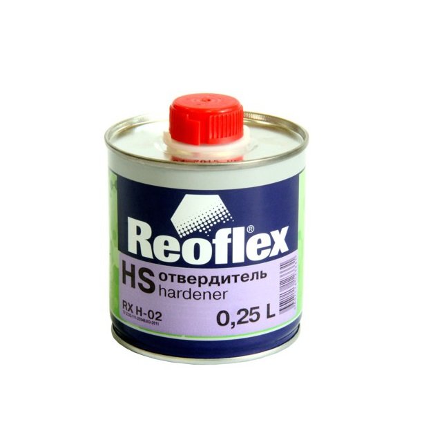 отвердитель для лака hs 2+1 0,25л reoflex