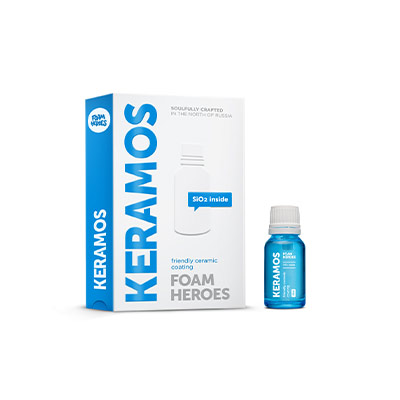 покрытие керамическое для лкп автомобиля 15мл foam heroes
