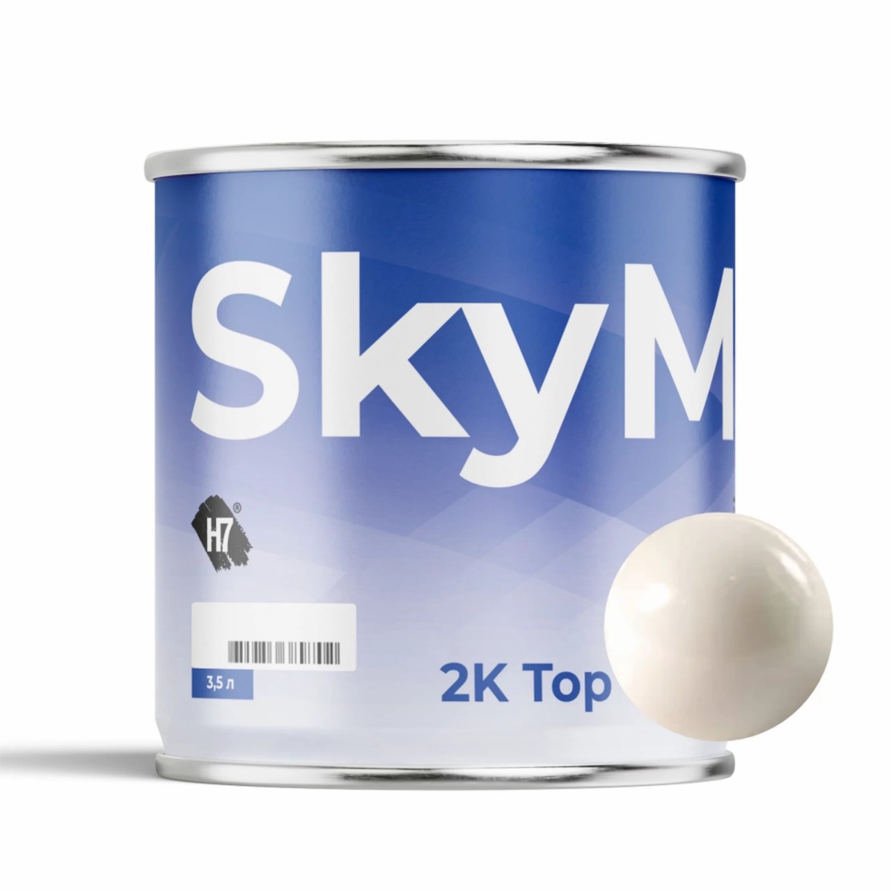 7167 golden aluminium компонент для подбора автоэмалей базовый 0,5л skymix h7