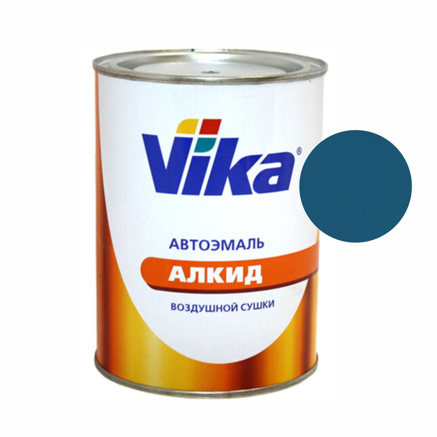 1115 синяя автоэмаль алкидная 1к vika-60 0,8кг vika