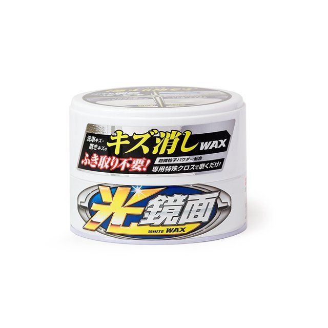 полироль для кузова устранение царапин soft99 scratch clear для светлых, 200 гр