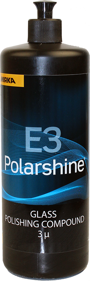 полировальная паста polarshine е3 - 1л, для полировки стекла mirka