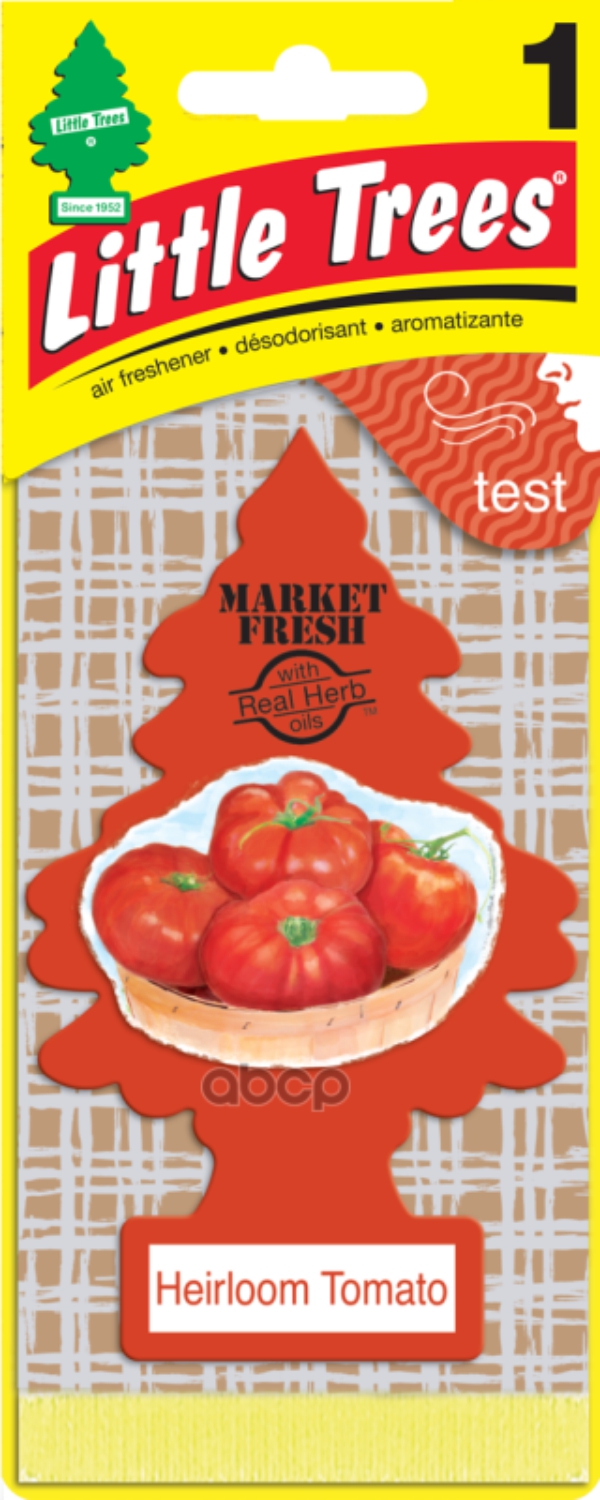 елочка "спелый томат" (heirloom tomato) car freshener