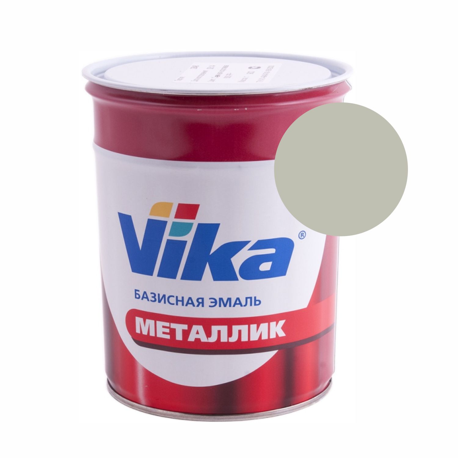 240 белое облако автоэмаль металлик пл-1348 (0,9кг) vika