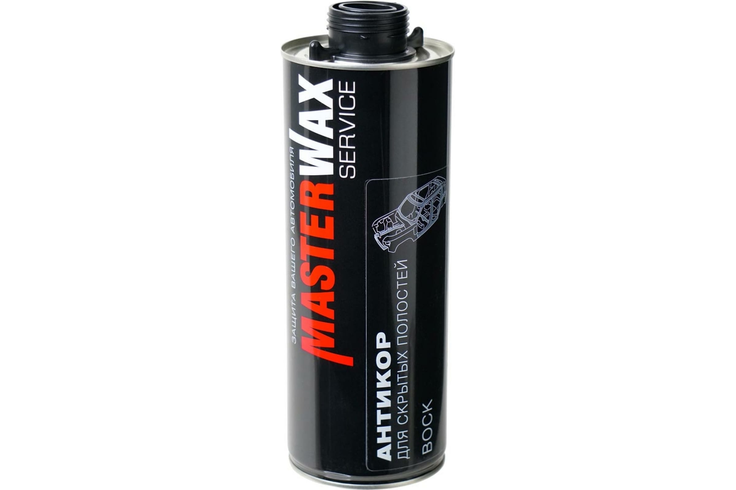 антикор для скрытых полостей service воск евробаллон (1л/ 0,95кг) masterwax