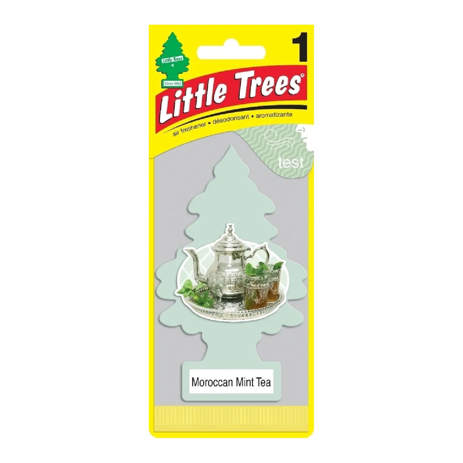 елочка "марокканская мята" (moroccan mint tea) car freshener