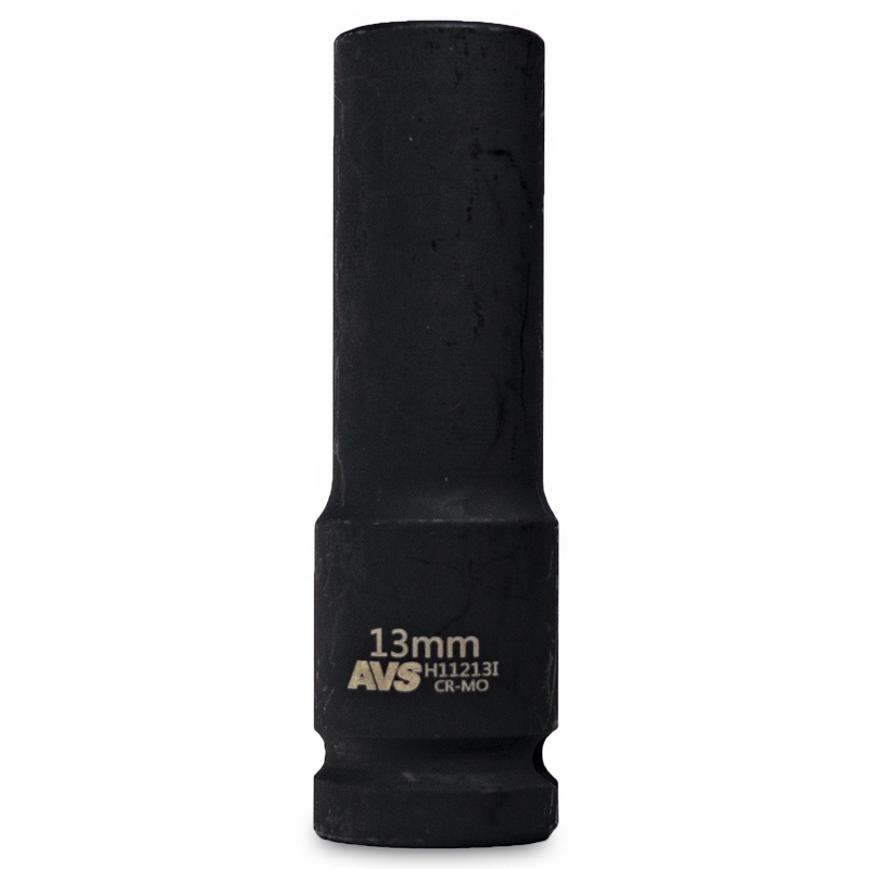 головка торцевая ударная глубокая 6-гранная 1/2''dr (13 мм) h11213i avs