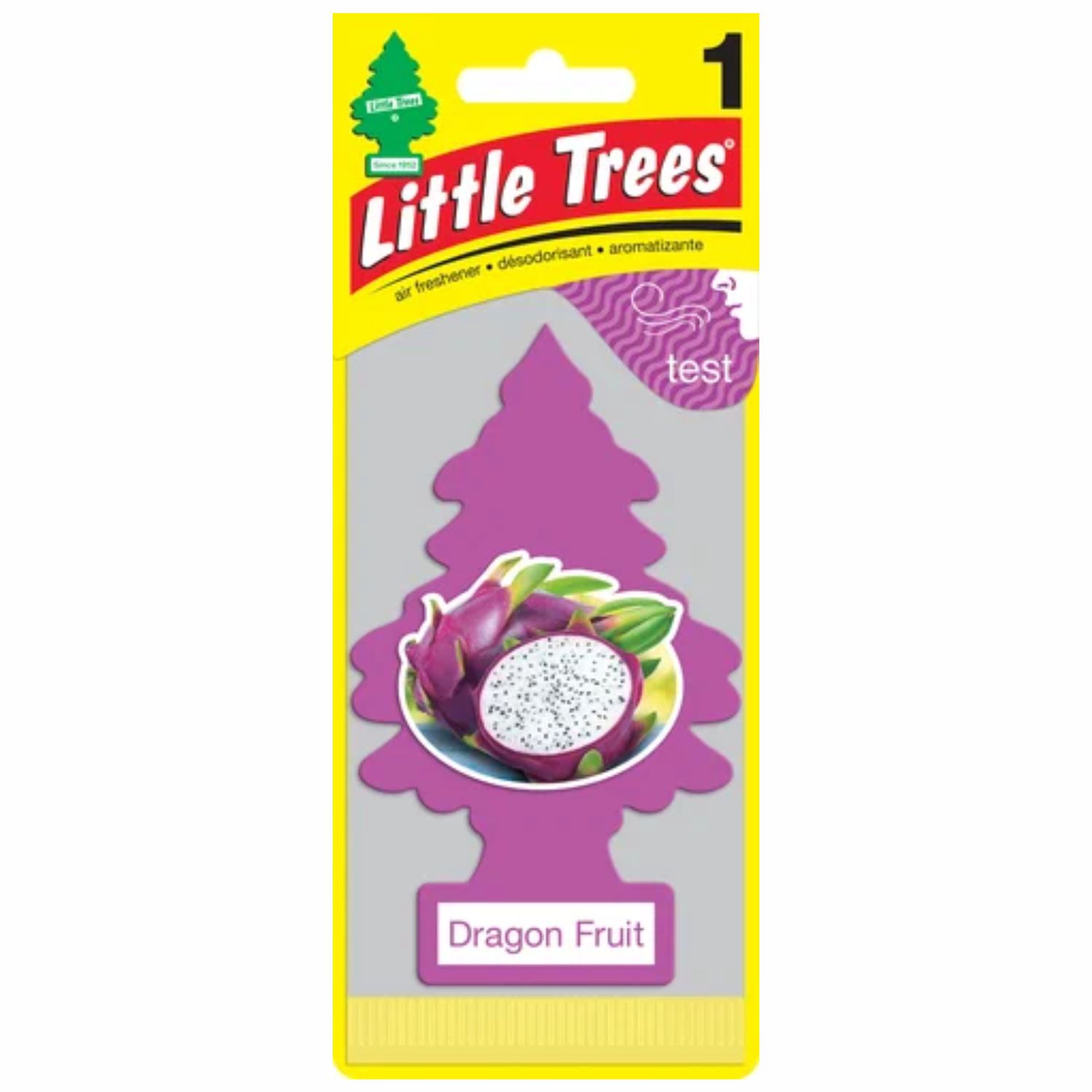елочка "драгонфрут" (dragon fruit) car freshener