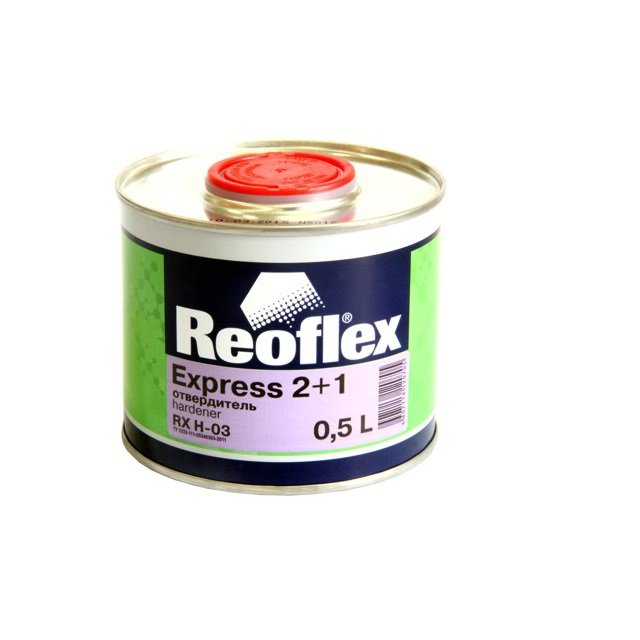 отвердитель для лака express 2+1 0,5л reoflex