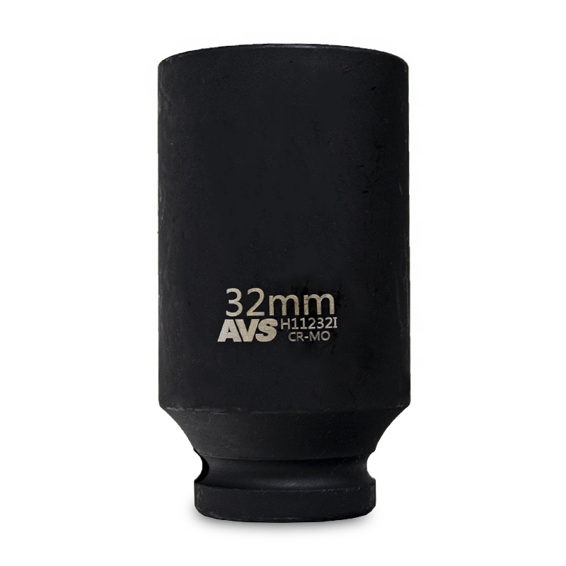 головка торцевая ударная глубокая 6-гранная 1/2''dr (32 мм) h11232i avs