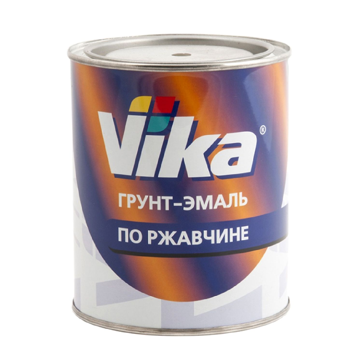 ral 9005 грунт-эмаль по ржавчине черная (3,5кг) vika